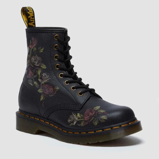 Dr Marten 1460 Nappa Boot Decayed Roses