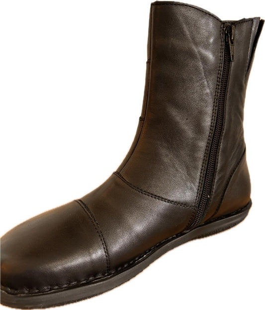 Tesselli Jessica Mid-calf Boot Black