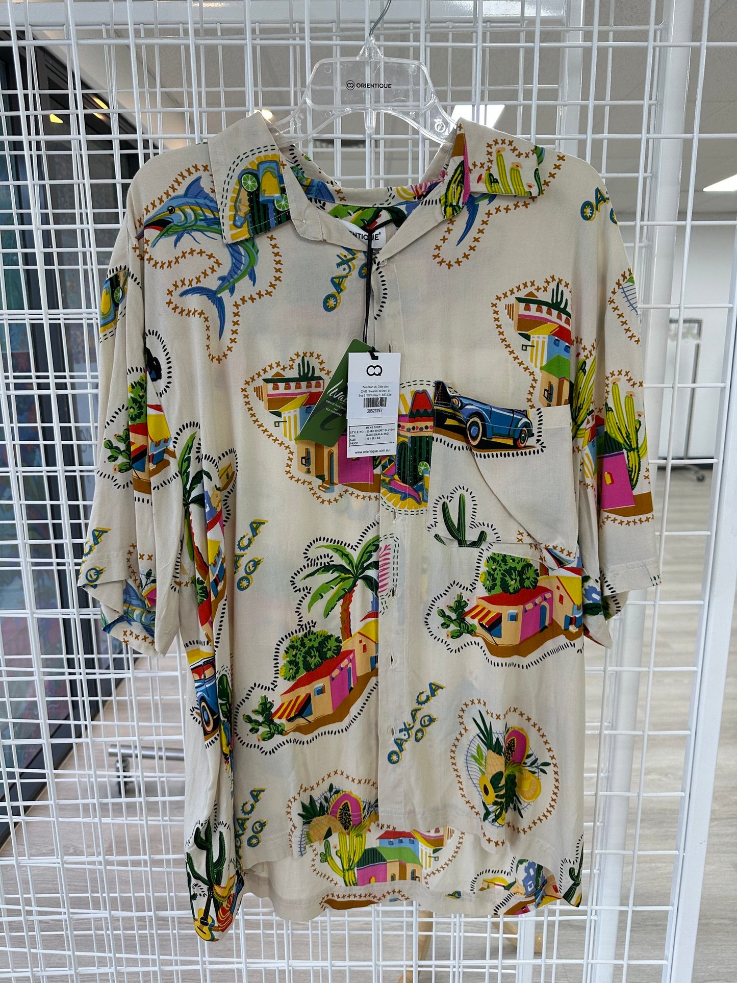 Orientique Mens Short Sleeve Shirt 32460