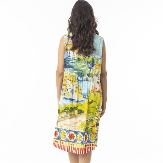 Orientique Short Sleeveless Dress