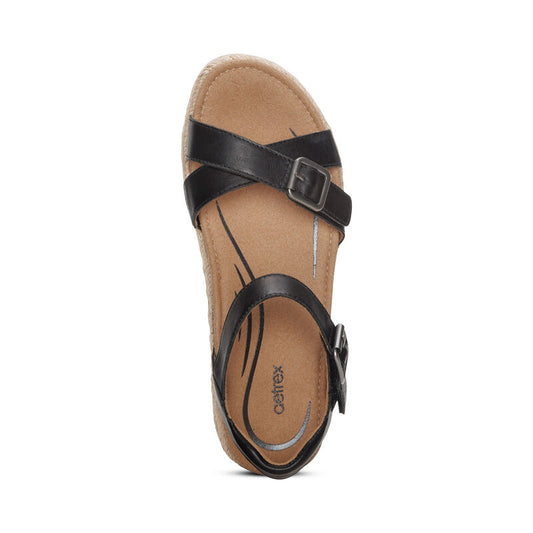 Aetrex Paula Platform Sandal