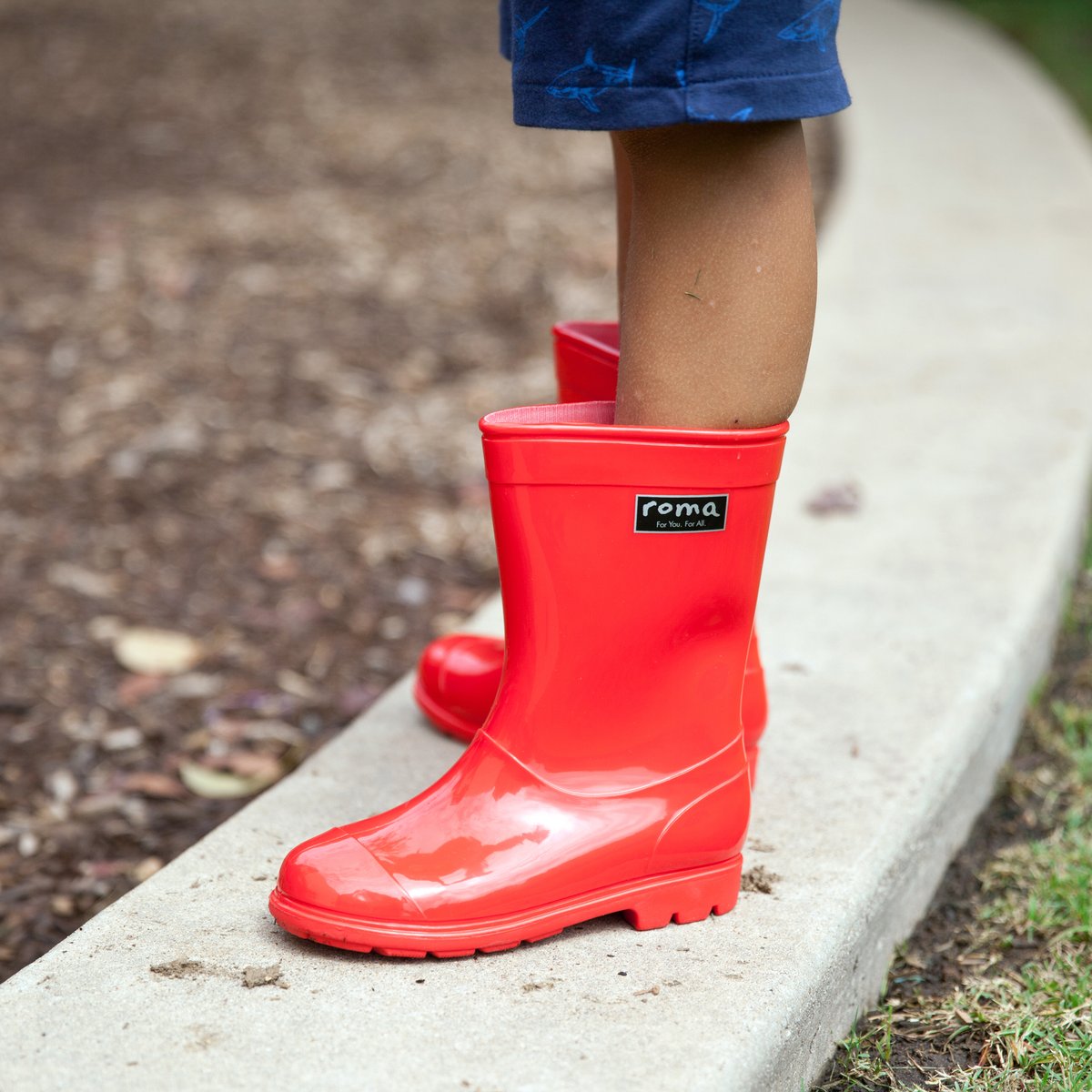 Roma ABEL RED KIDS RAIN BOOTS