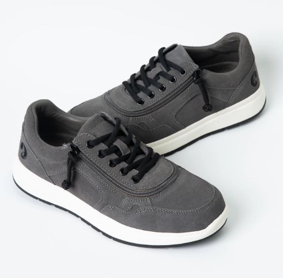 Billy Comfort Jogger Mens Grey Suede