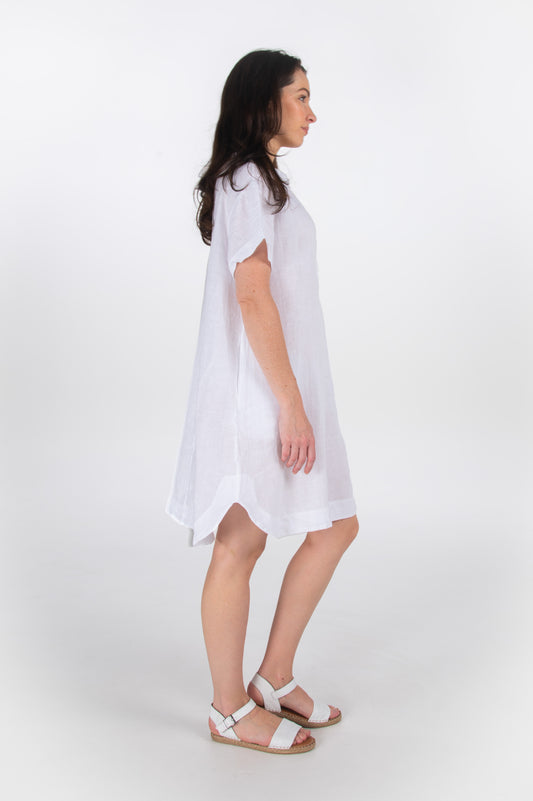 Milson Tatiana Dress ML7071 White