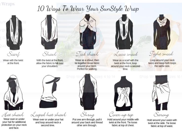 Sunbella Sun Wrap Fiesta