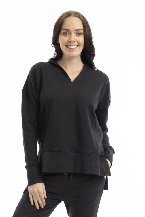 Orientique Terry Knit Sweat Shirt Hooded