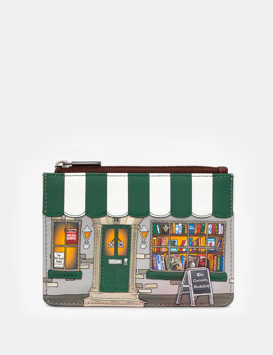 Yoshi Curiosity Bookshop Zip Coin Purse