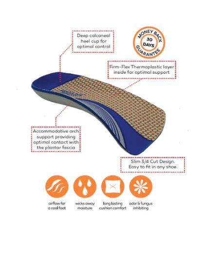 Archline Balance 3/4 Length Orthotics