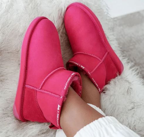 Emu Australia Stinger Micro Sheepskin Boot Barbie Pink