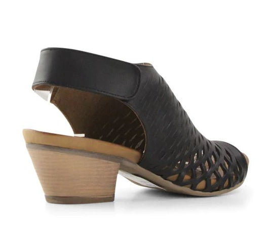 Bueno Ruby Sandal Black