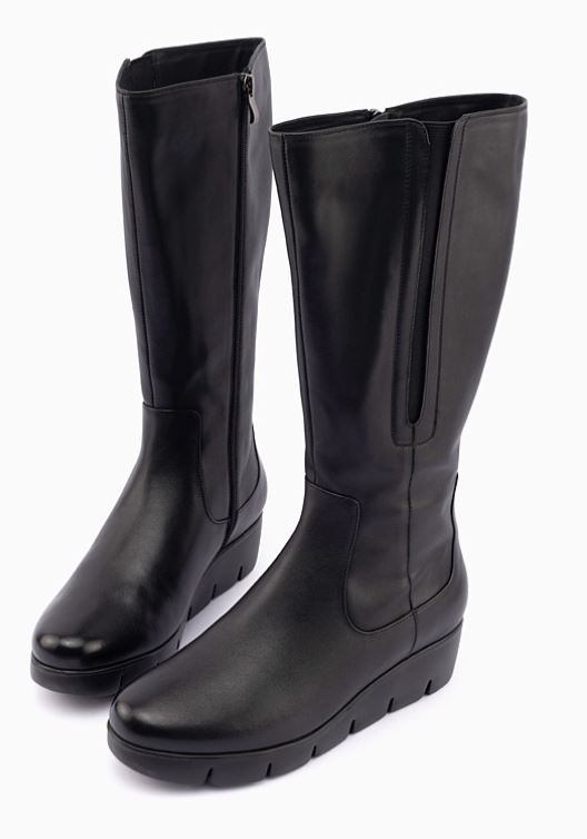 Klouds Foxy Black Leather