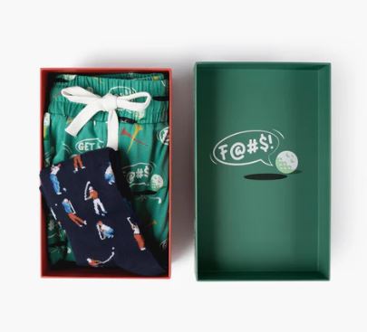 Bamboozld Mens HOLE IN ONE SHORT & SOCK GIFT SET