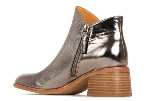 EOS Wylie Champagne Crinkle Heel Boot