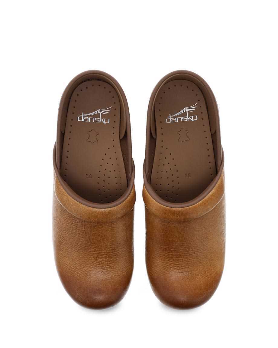 Dansko Pro Honey Distressed Clog 