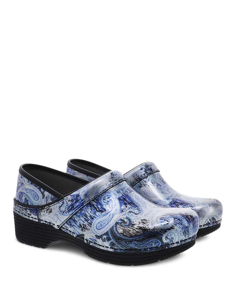 Dansko Lt Pro Paisley Patent Clog 