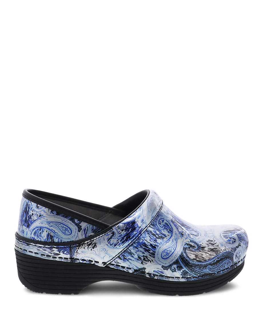 Dansko Lt Pro Paisley Patent Clog 