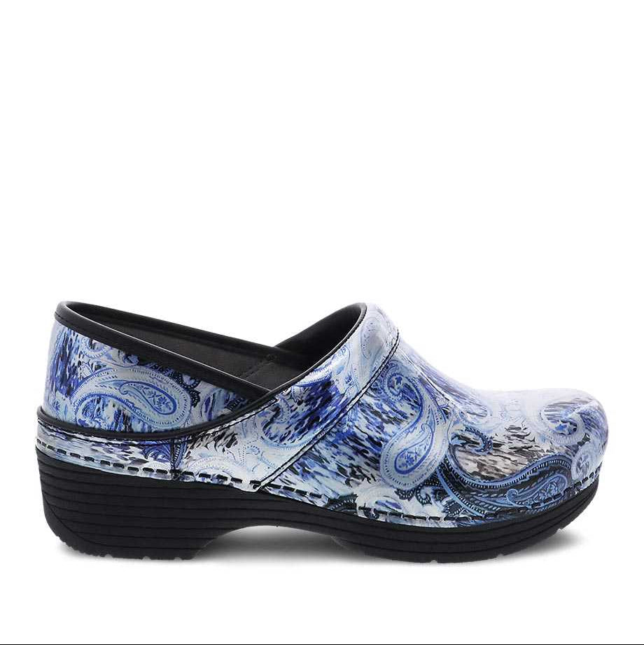 Dansko Lt Pro Paisley Patent Clog 