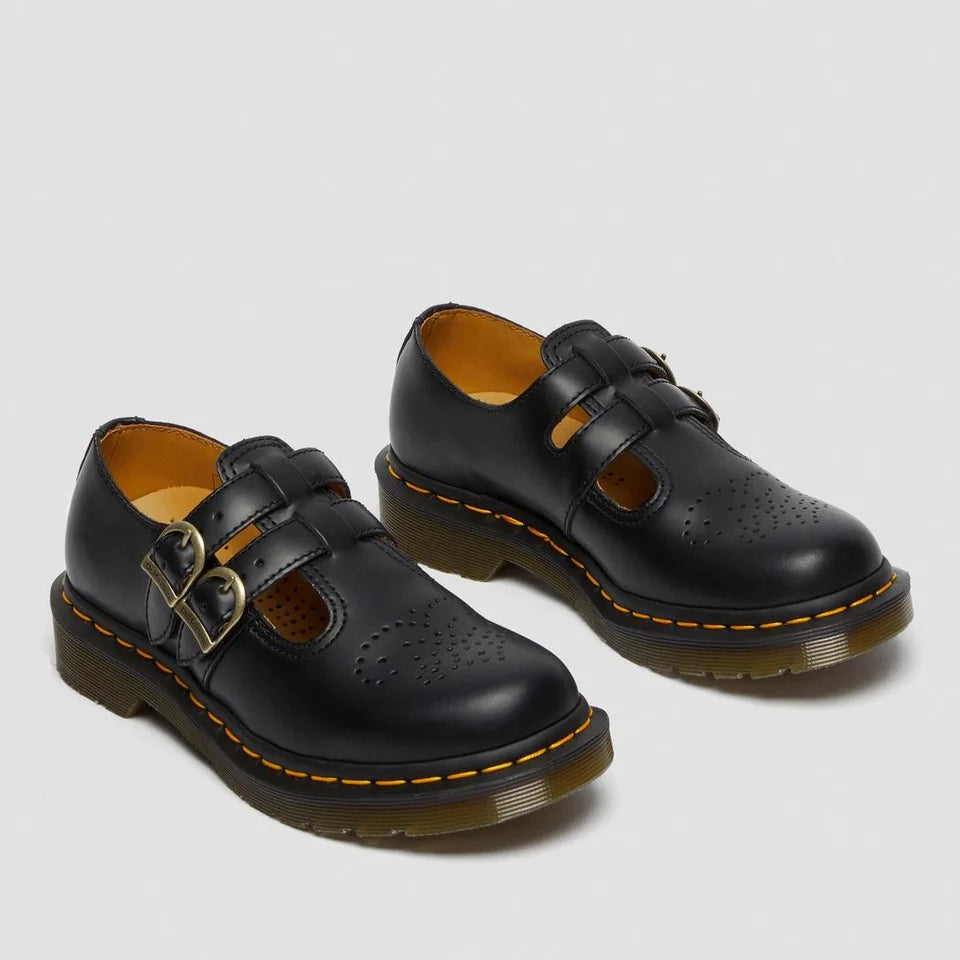 Dr Martens 8065 Mary Jane Black Smooth