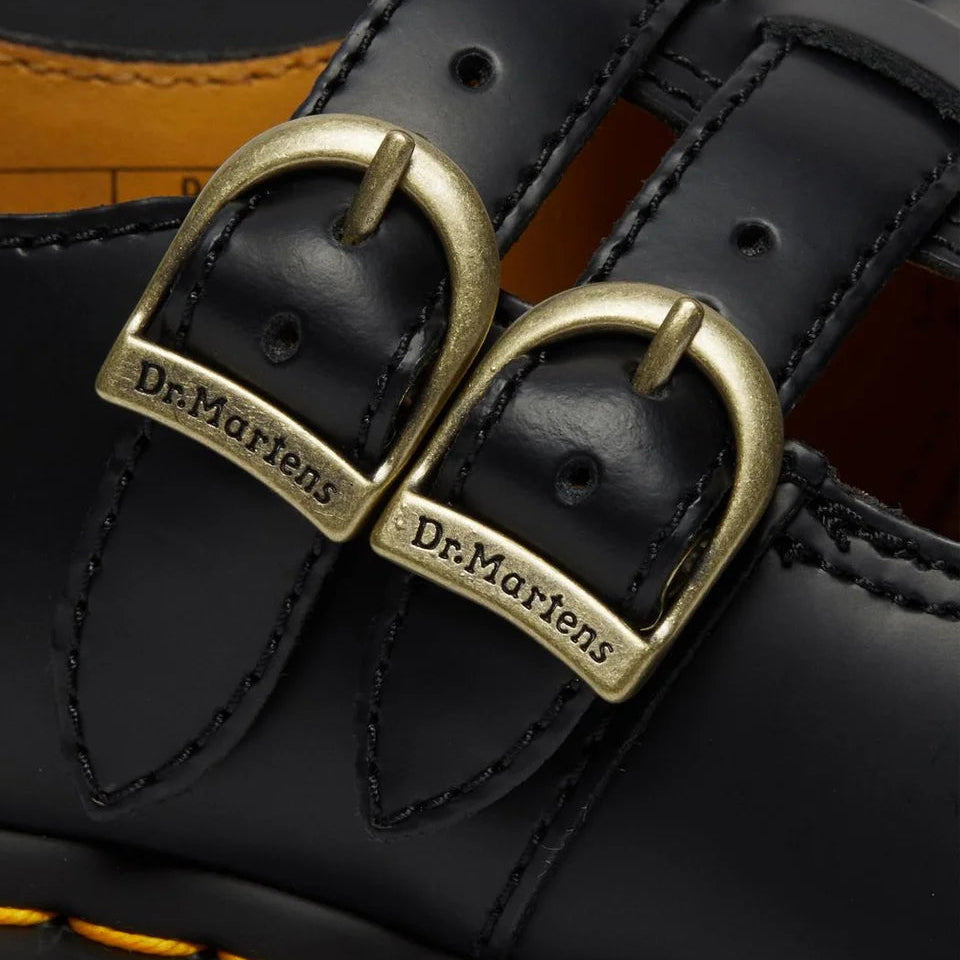 Dr Martens 8065 Mary Jane Black Smooth