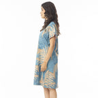 Orientique Ponta Verde Dress Reversible Short Sleeve