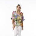 Orientique Digitial Print Boxy Top