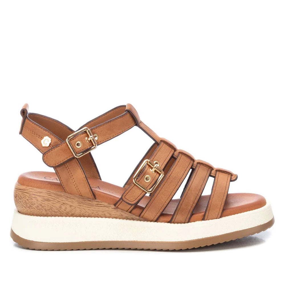 Carmela Multi-Strap Wedge Sandal