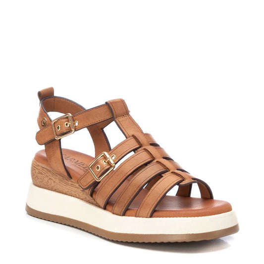 Carmela Multi-Strap Wedge Sandal