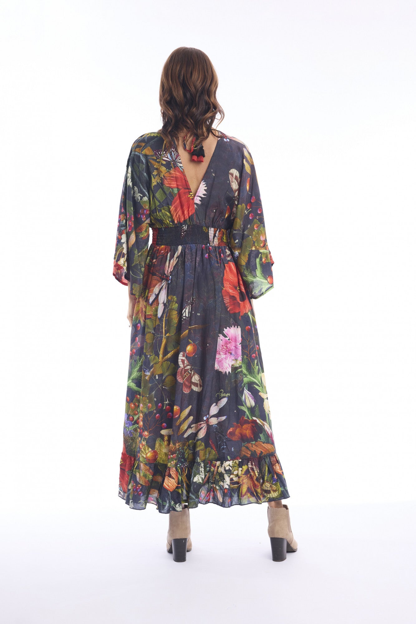 Orientique Escape Maguana Maxi V Dress