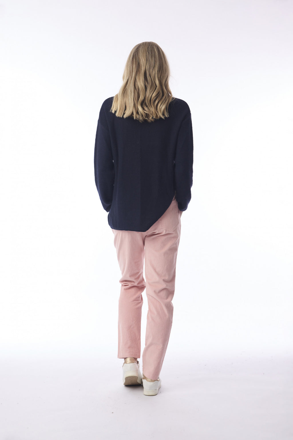 Orientique Cord Solid Jeggings