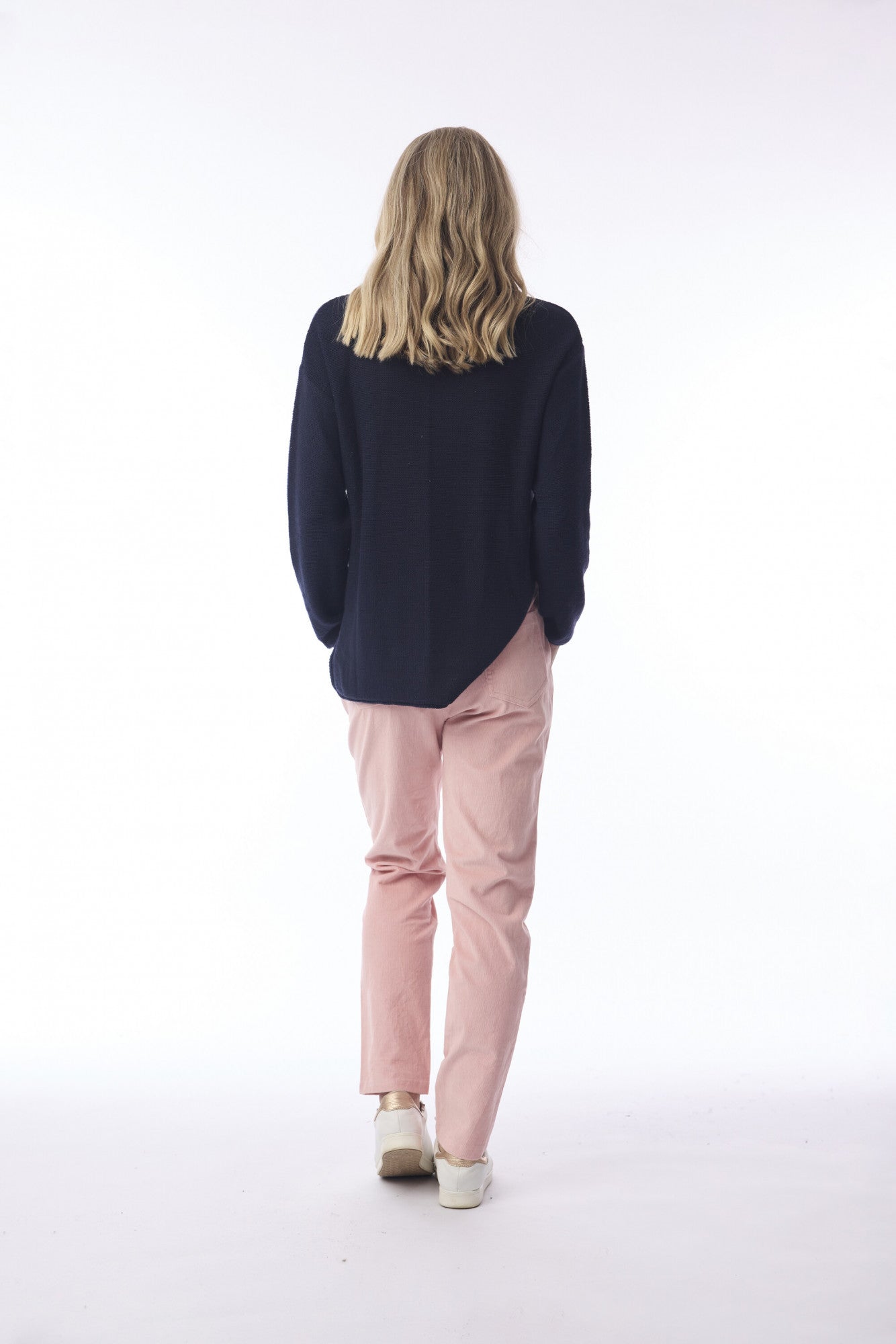 Orientique Cord Solid Jeggings