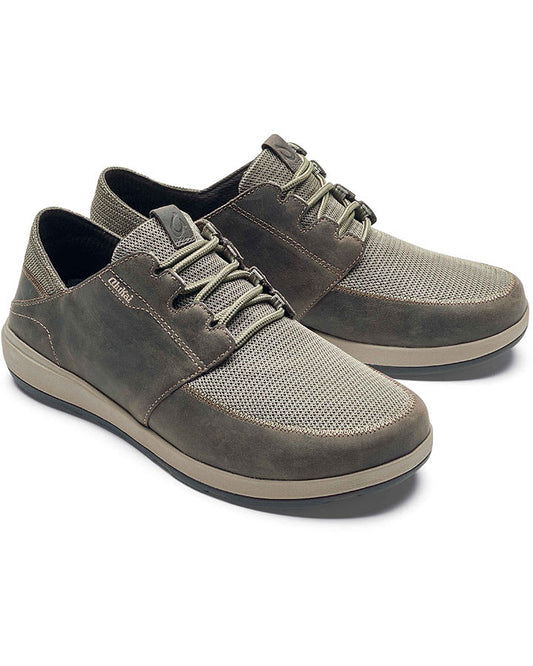 Olukai Makia Mens Clay Lace Up