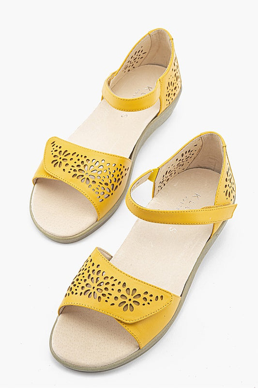 Klouds Tanya Sandal Yellow