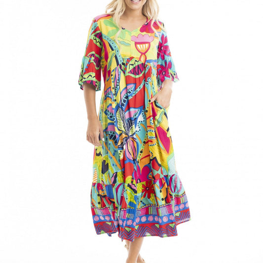 Orientique San Miguel Maxi Peak Dress