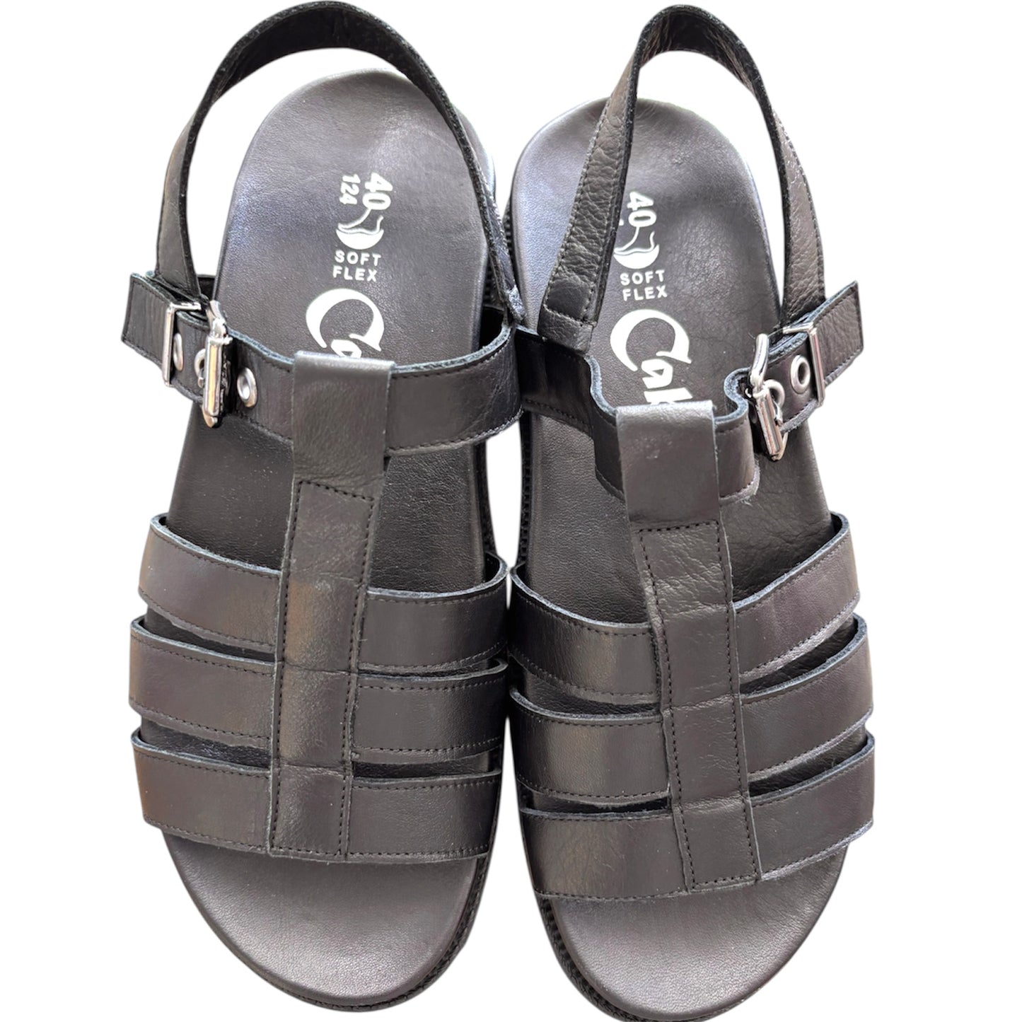 Cabello Stripe Sandal