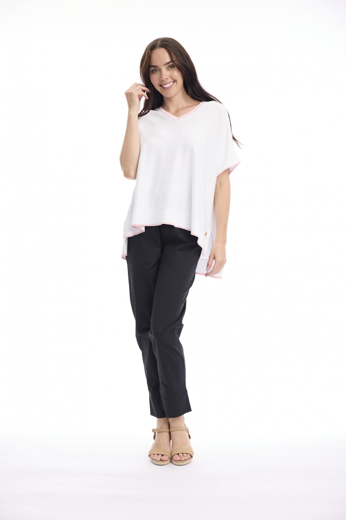 Orientique Knit Top Boxy