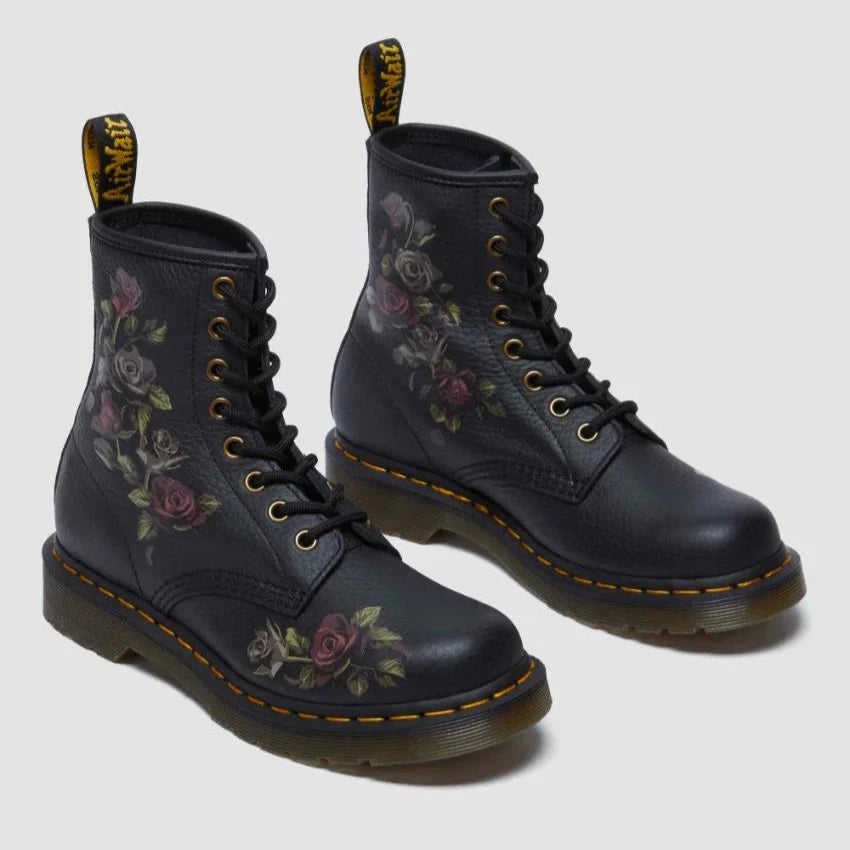 Dr Marten 1460 Nappa Boot Decayed Roses