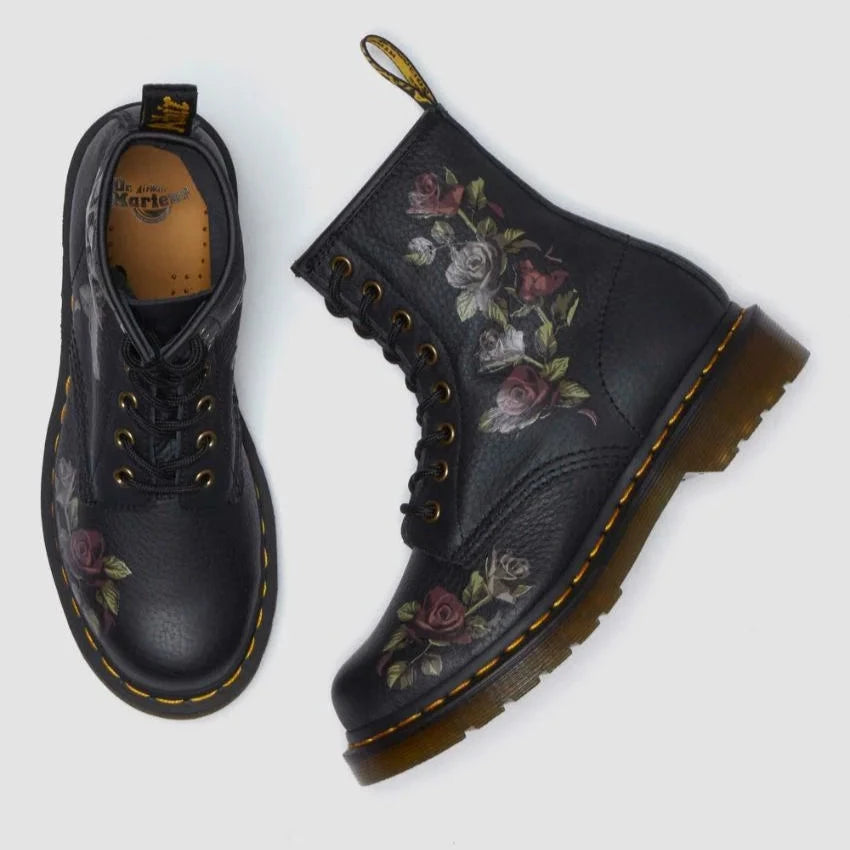 Dr Marten 1460 Nappa Boot Decayed Roses