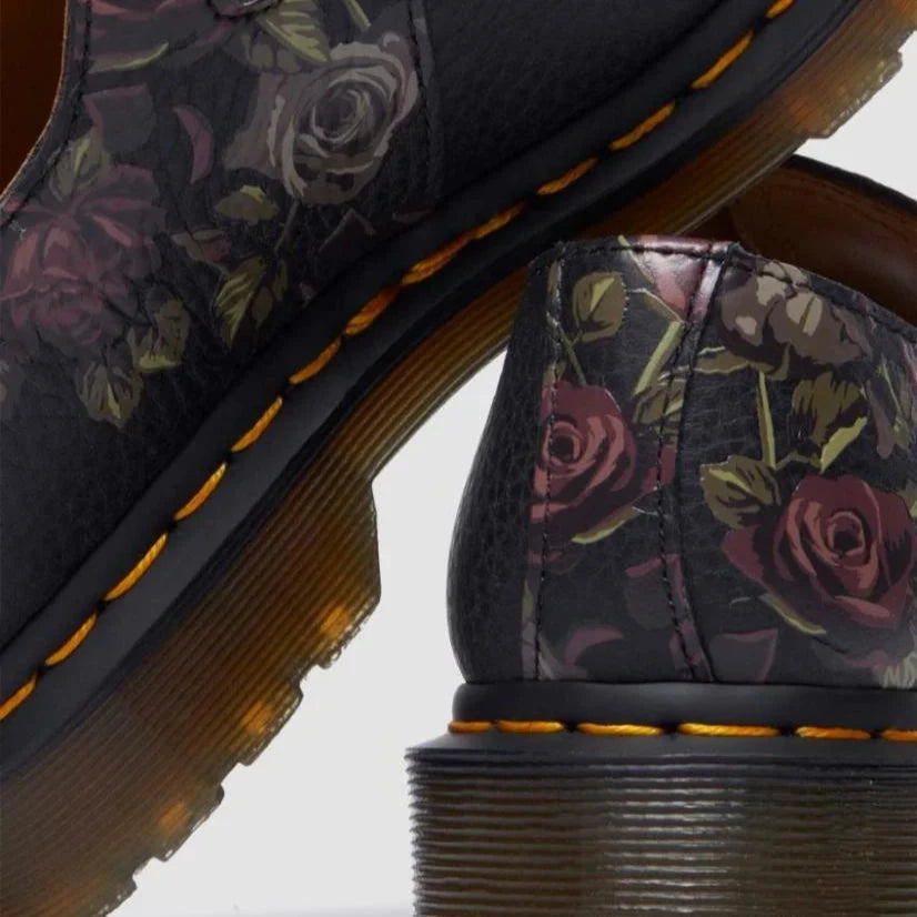 Dr Martens 8065 Mary Jane Tumbled Nappa Decayed Roses