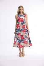 Orientique Cavailon Sleeveless Midi Dress