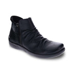 Revere Salzburg Zip Ankle Boot - Black Lizard