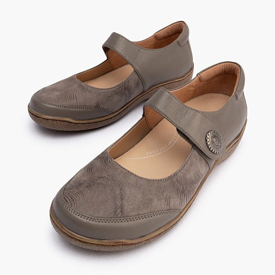 Klouds Peach Stretch Mary Jane