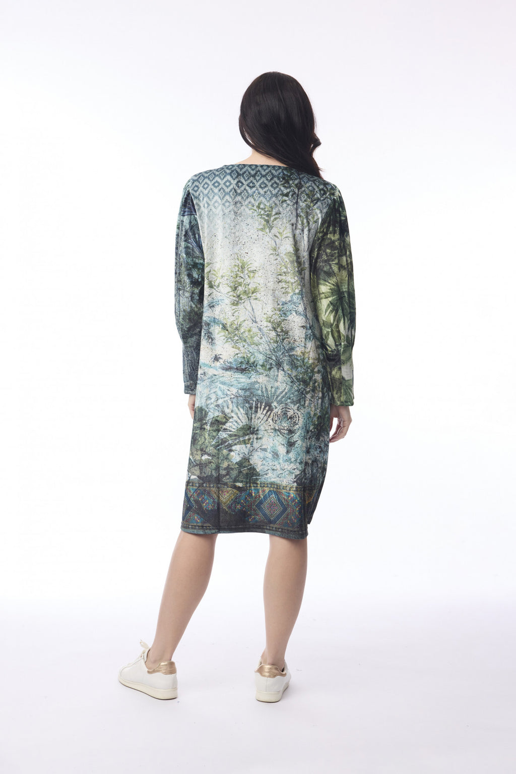 Orientique Digital Tropical Jungle Dress