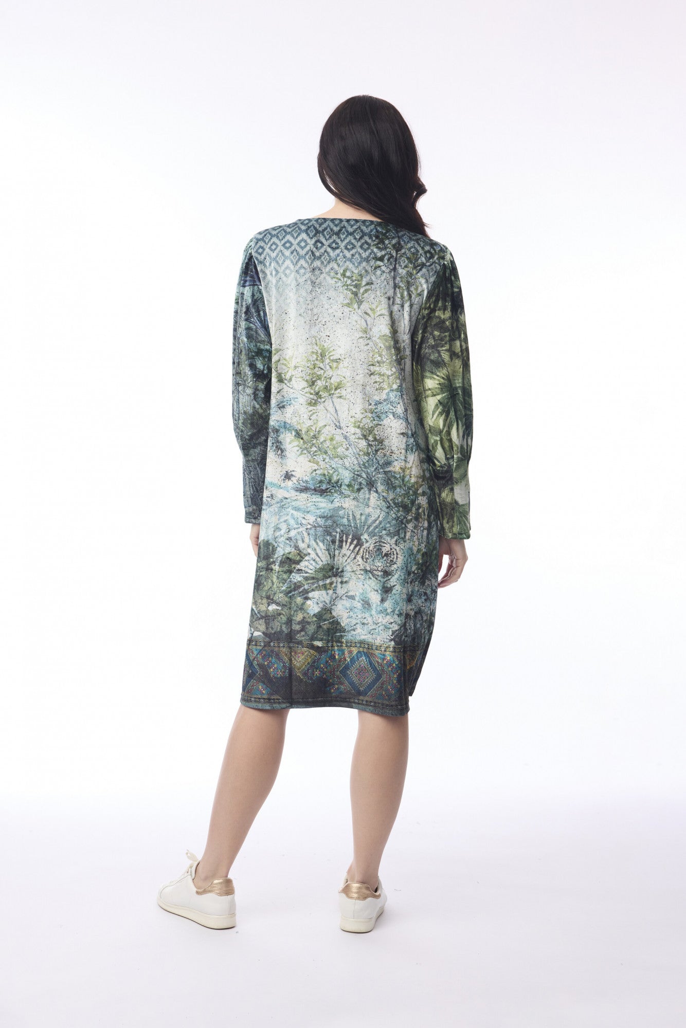 Orientique Digital Tropical Jungle Dress