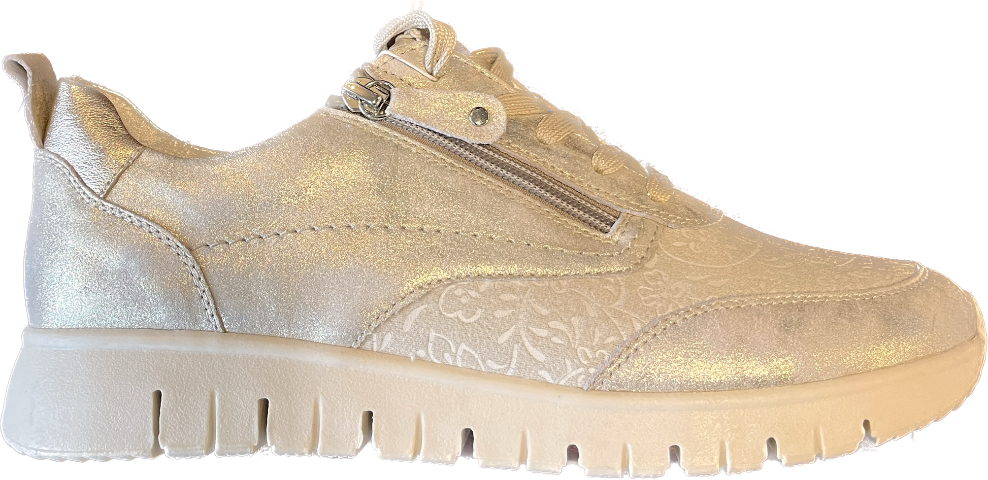 Tamaris Anne Stretch Sneaker Cloudy Gold 