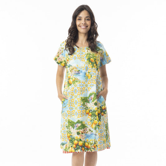 Orientique Amalfi Reversible Short Sleeved Dress