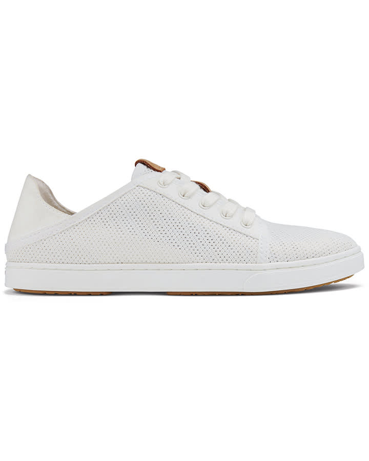 Olukai Pehuea Li Lace up White 