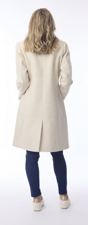 Orientique Solid 3 button Trench Coat Long