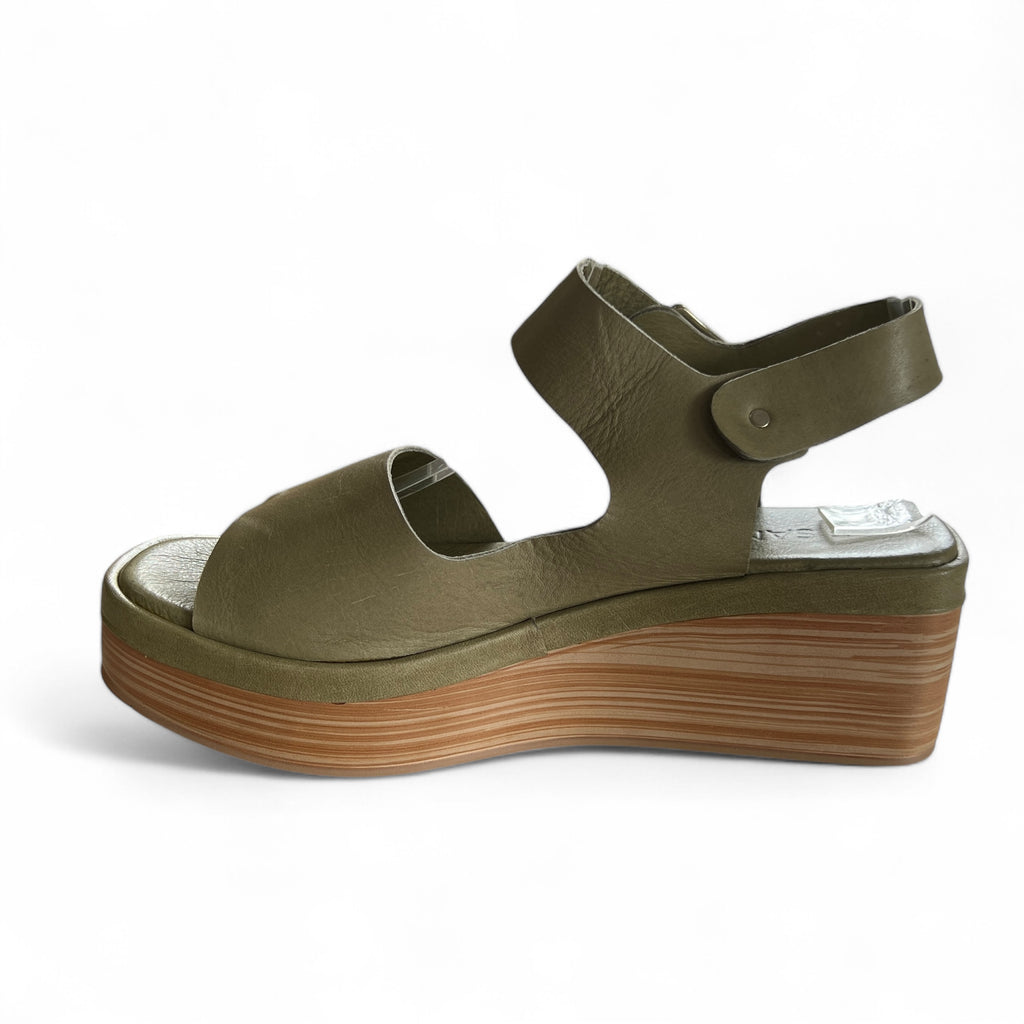 Le Sansa True Platform Sandal Sage/Kiwi