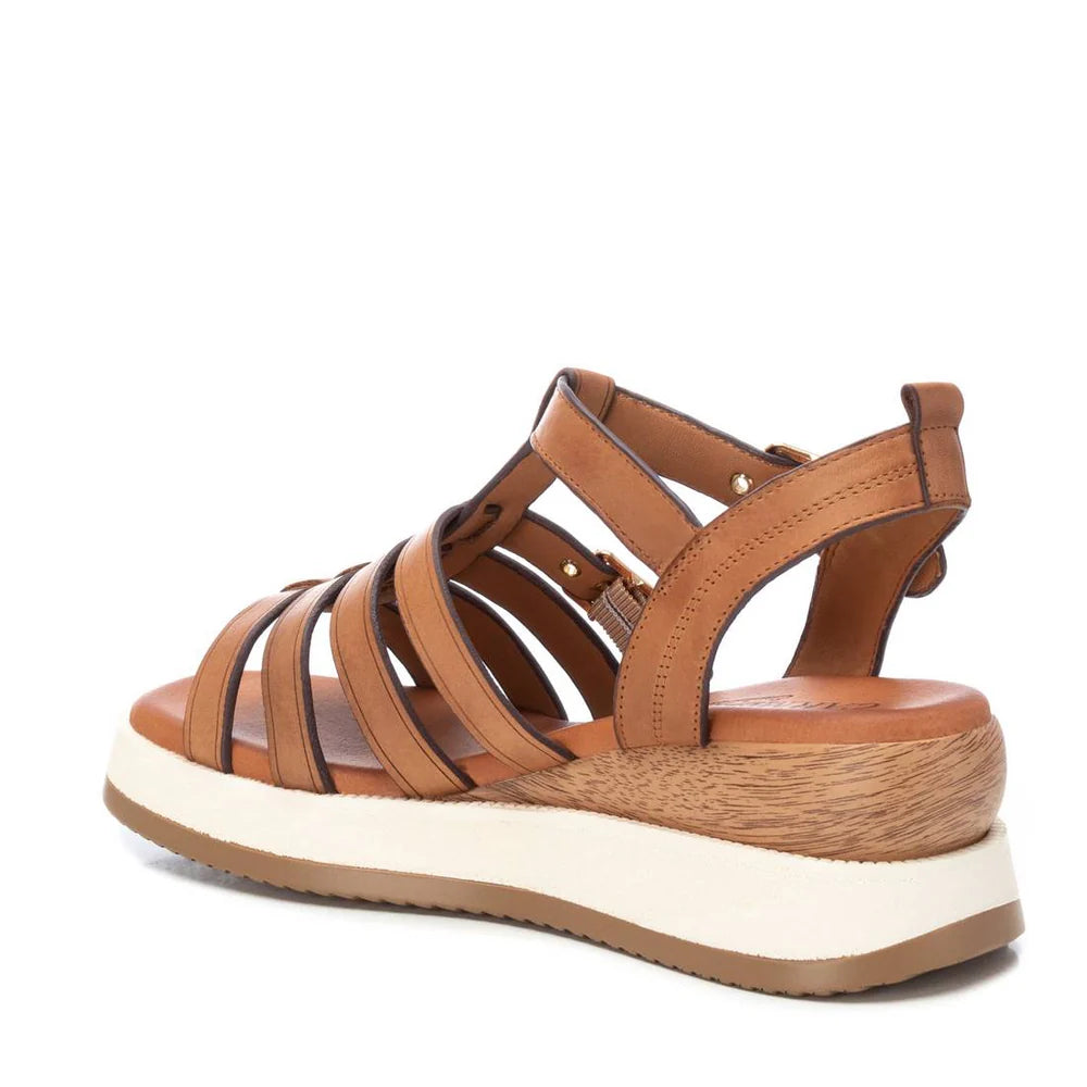 Carmela Multi-Strap Wedge Sandal