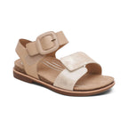 Aetrex Claire Quarter Strap Sandal